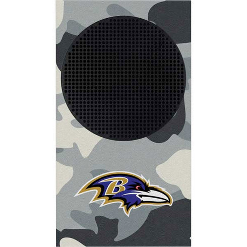 NFL Baltimore Ravens Camo Xbox Series S Console Skin